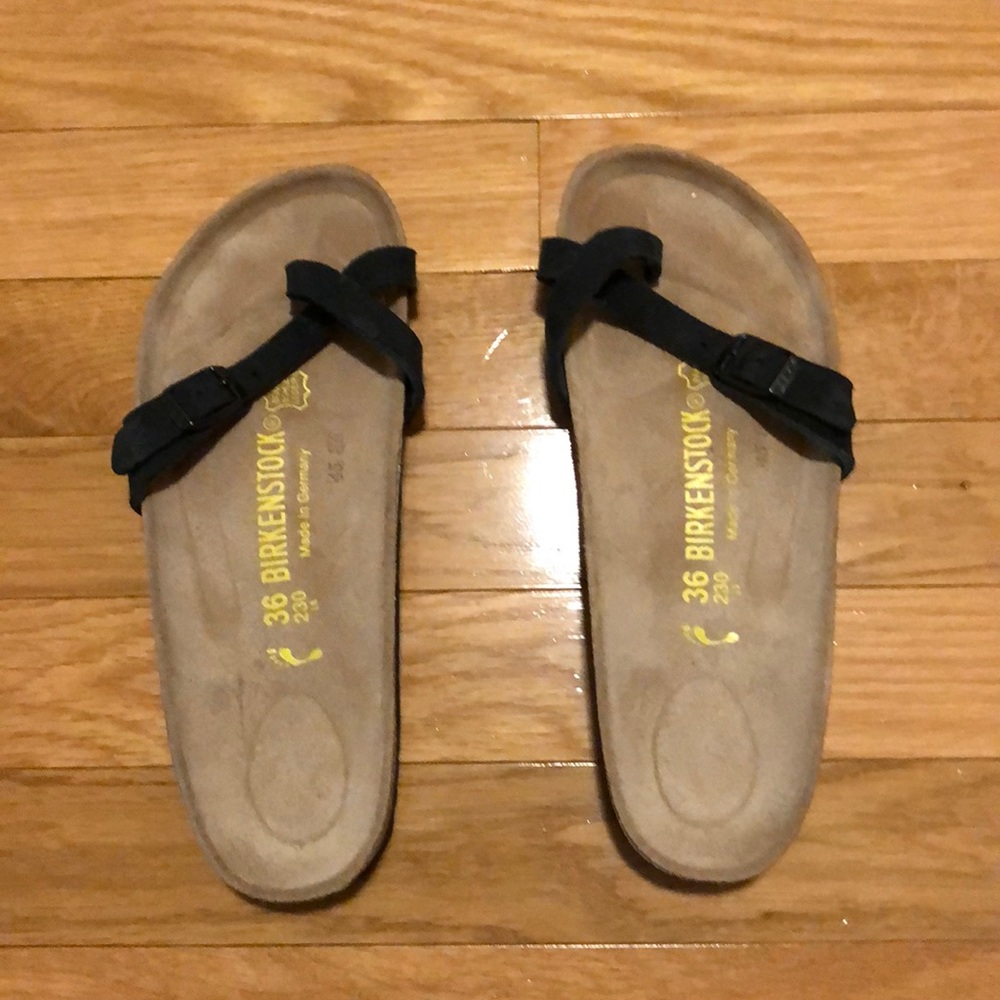 Birkenstock sandals- Black -size 36 retired style